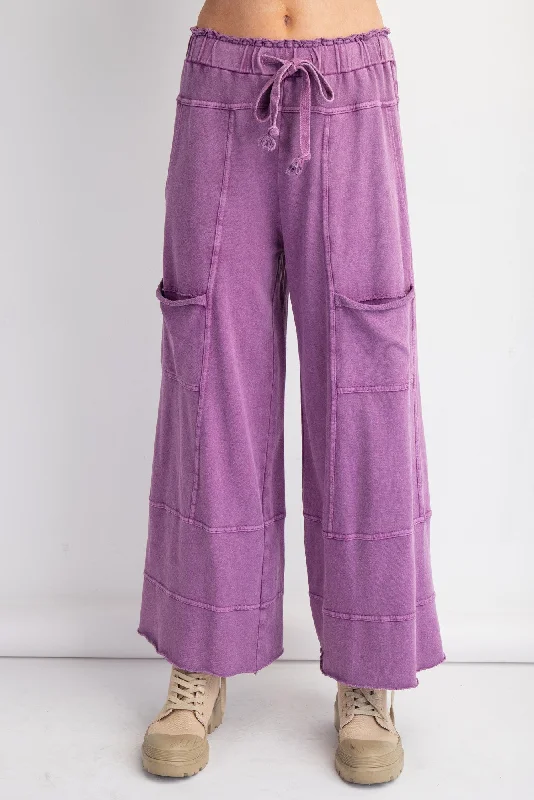 Happy Place Grape Knit Pants