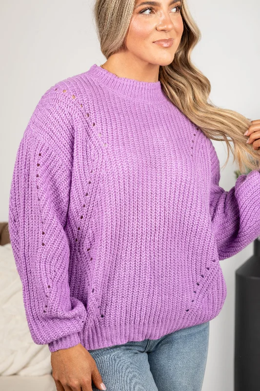 Orchid Soft Knit Sweater