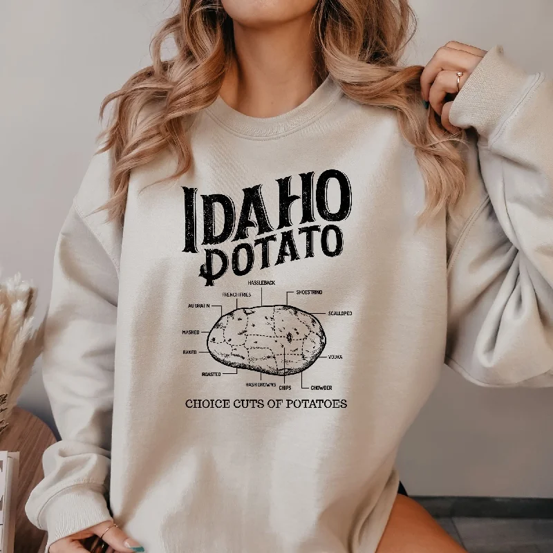 Idaho Potato Sweatshirt Men and Women *UNISEX FIT*