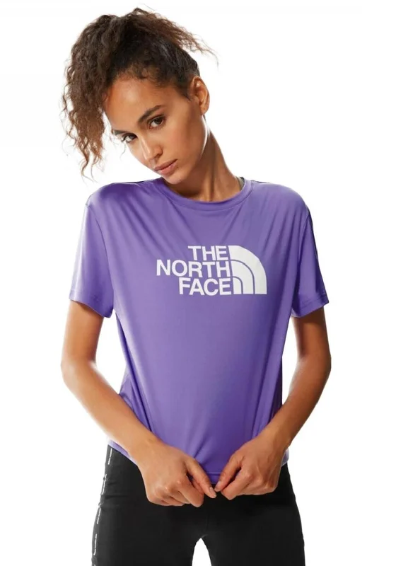 The North Face Women’s Mountain Athletics Cropped T-Shirt, Purple