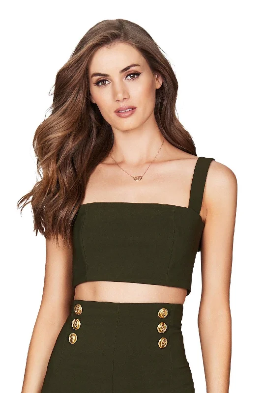 Nookie Milano Crop - Olive