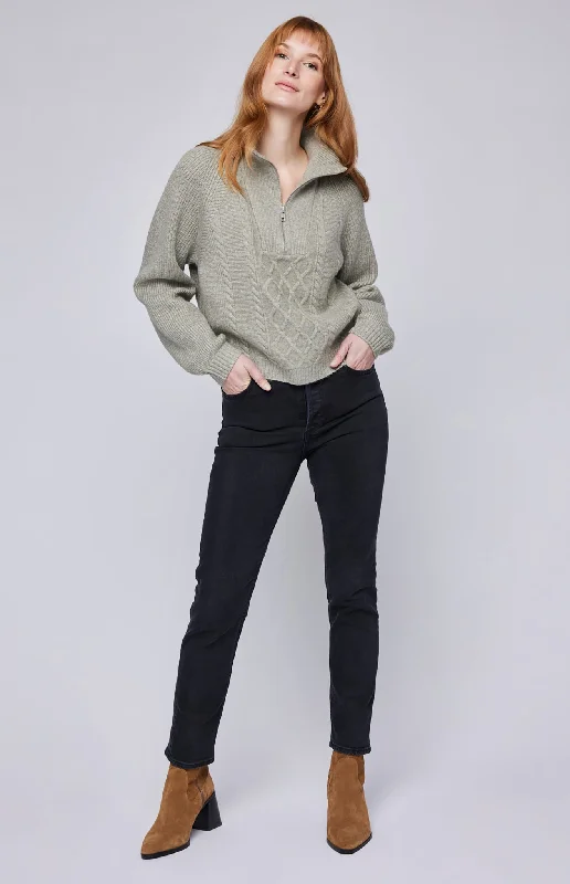 Georgie Half-Zip Pullover Sweater