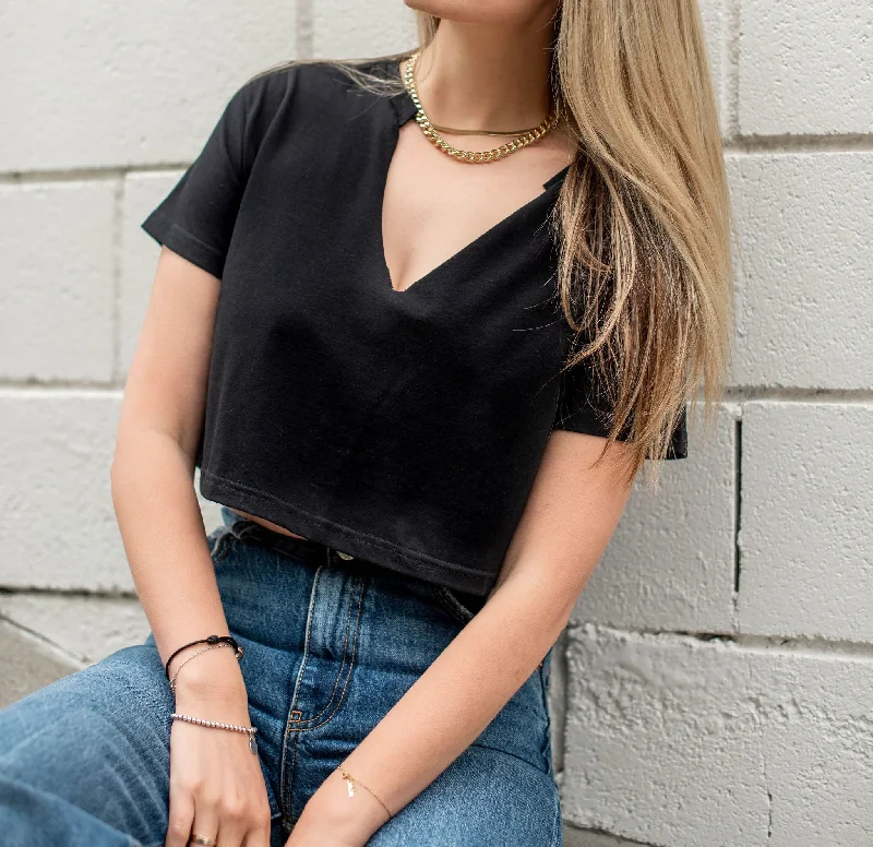 The Perfect Cropped Tee