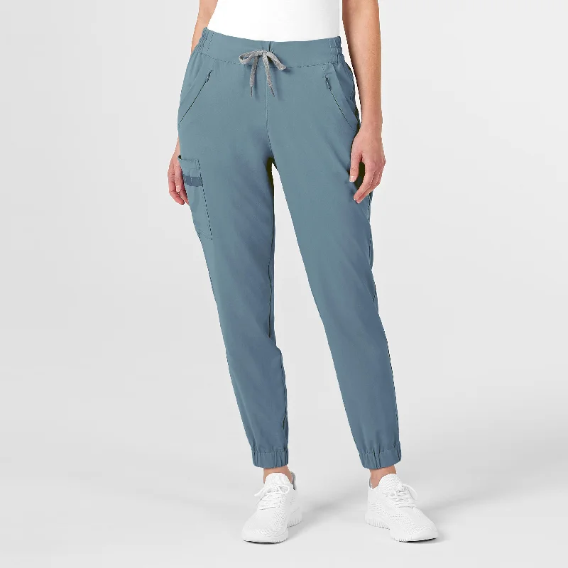 RENEW Women's Jogger Scrub Pant - Elemental Blue