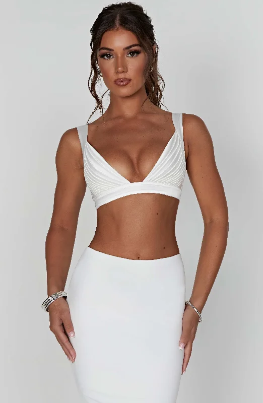 Loren Top - Ivory