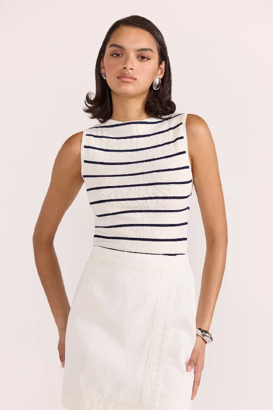 Uma Stripe Knit Tank