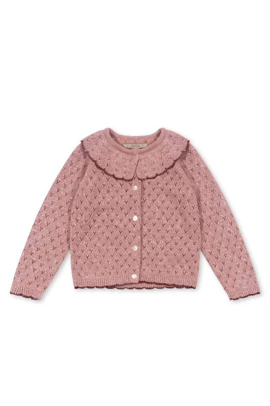 Konges Sløjd - Holiday Knit Cardigan ks101994 - Mellow Rose