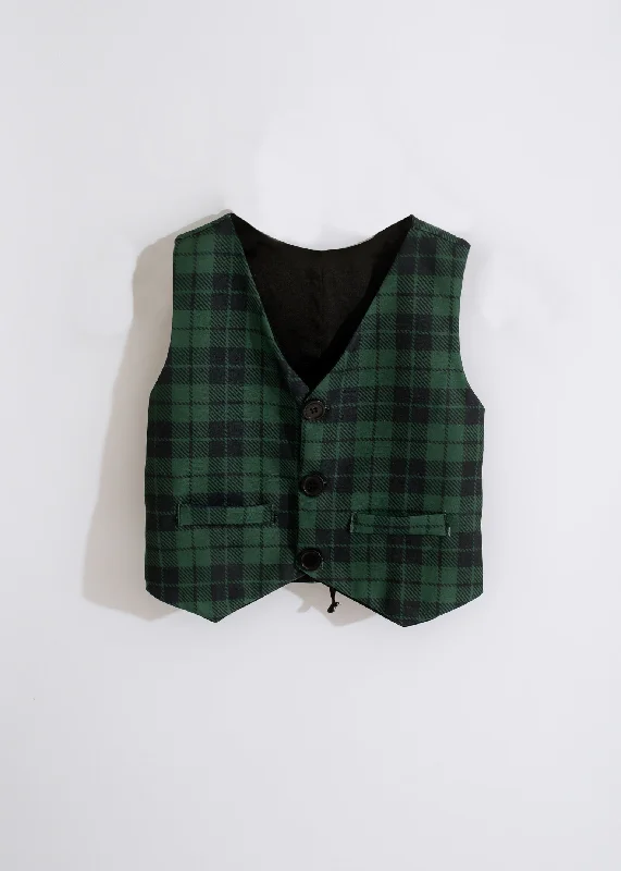 Santa's Little Helper Vest Green