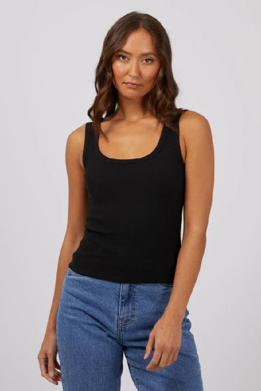 Mia Tank - Black