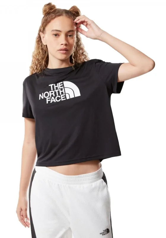 The North Face Women’s Mountain Athletics Cropped T-Shirt, Black