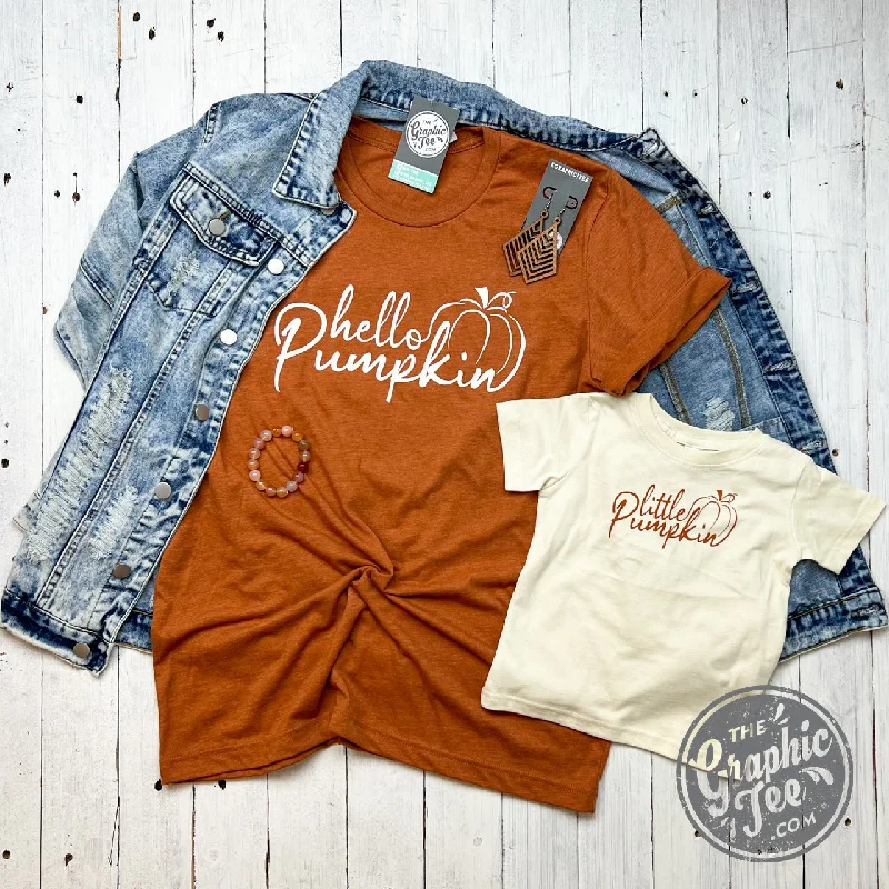 Hello Pumpkin Short Sleeve Tee