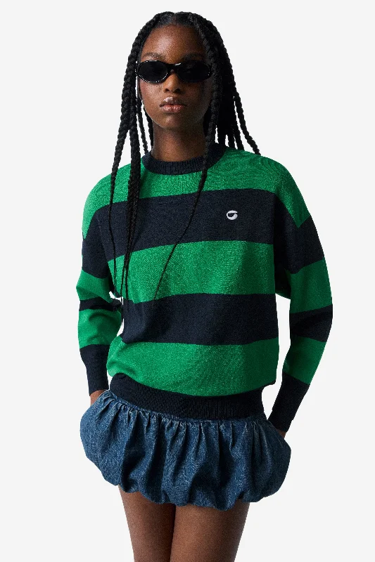 Striped Crewneck Sweater