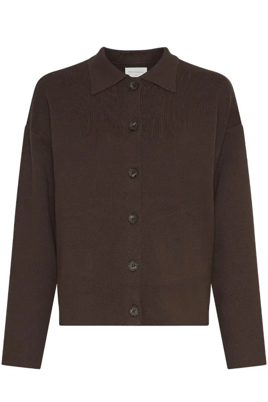 Forudbestilling - Moss Copenhagen - Mschamalea Hasle Cardigan 19062 - Delicioso