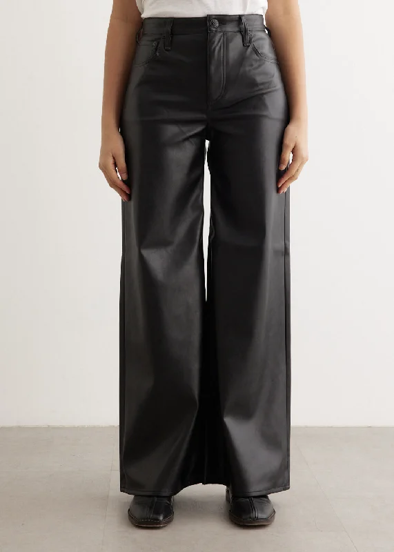 Sofie Ankle Faux Leather Pants