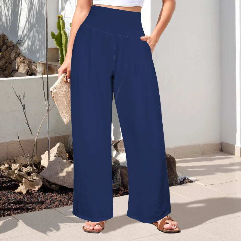 Midnight Hight Waisted Wide Leg Pant