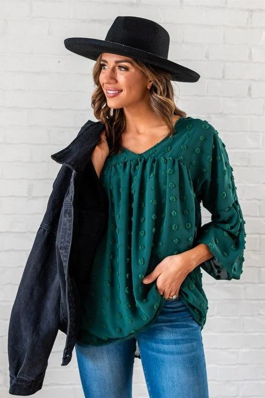 The Dottie Top: Green